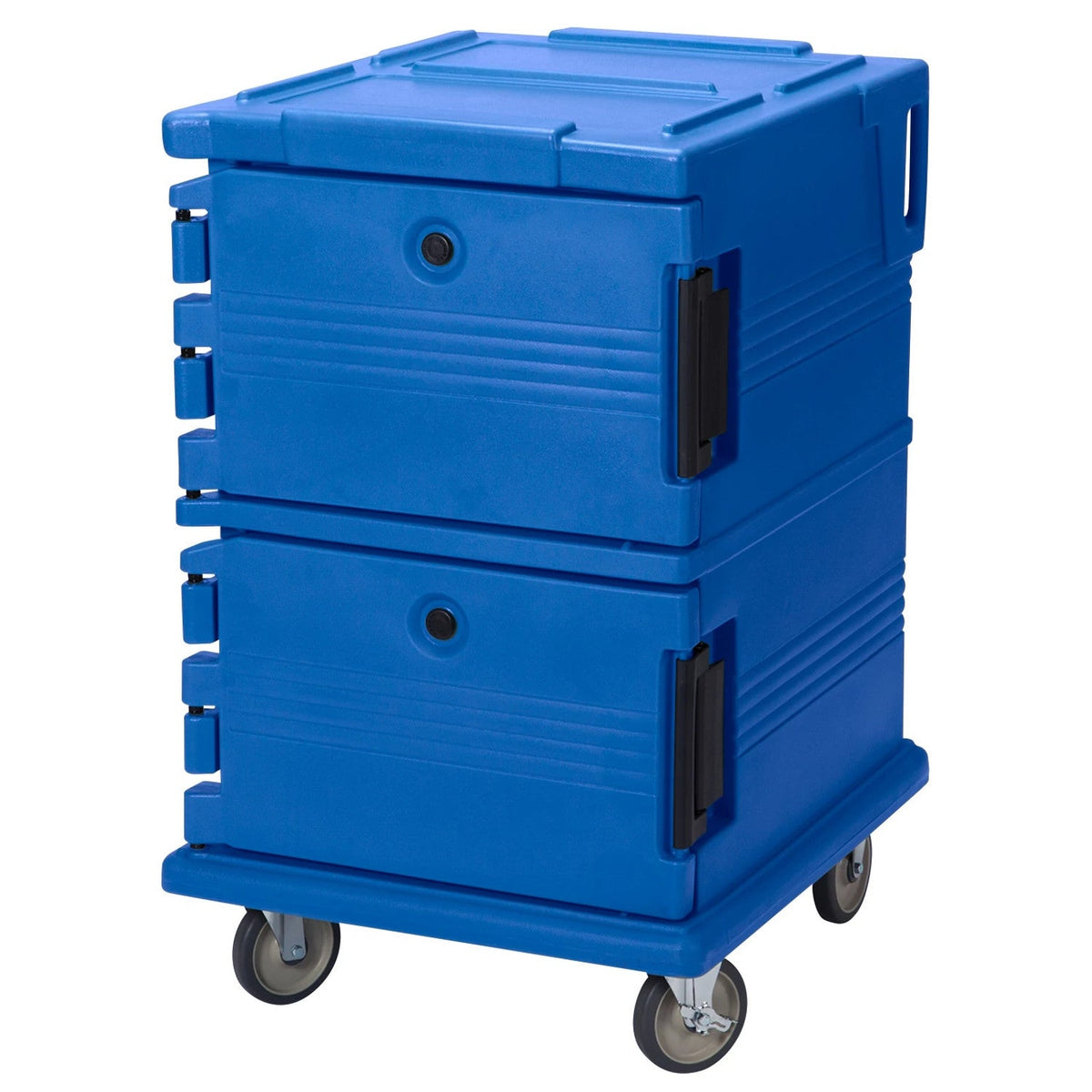 Cambro UPC1200186 Ultra Camcart Insulated Food Pan Carrier, 12 ea - 4" deep pans - Navy Blue