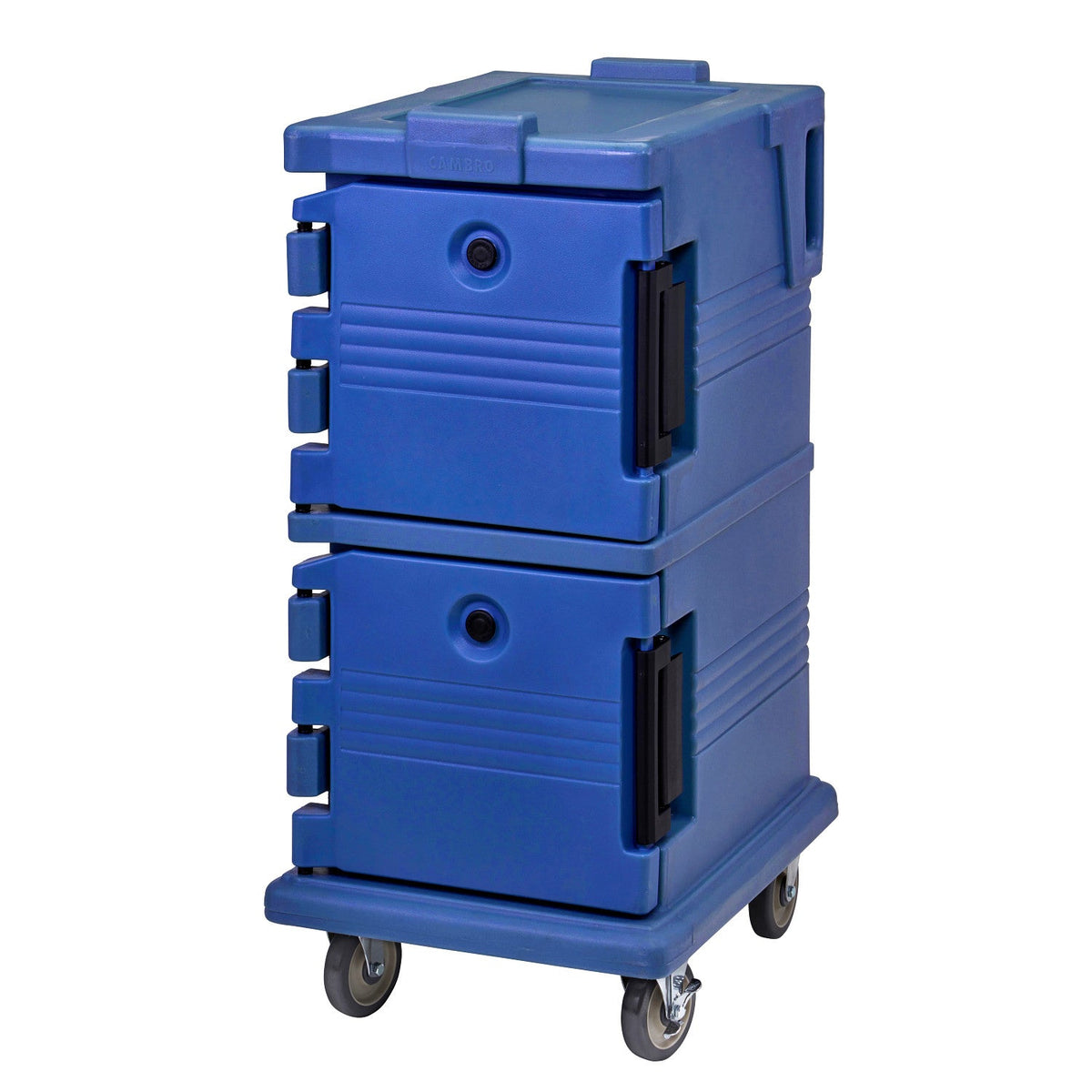 Cambro UPC600186 Ultra Camcart Insulated Food Pan Carrier, 6 ea - 4" deep pans - Navy Blue