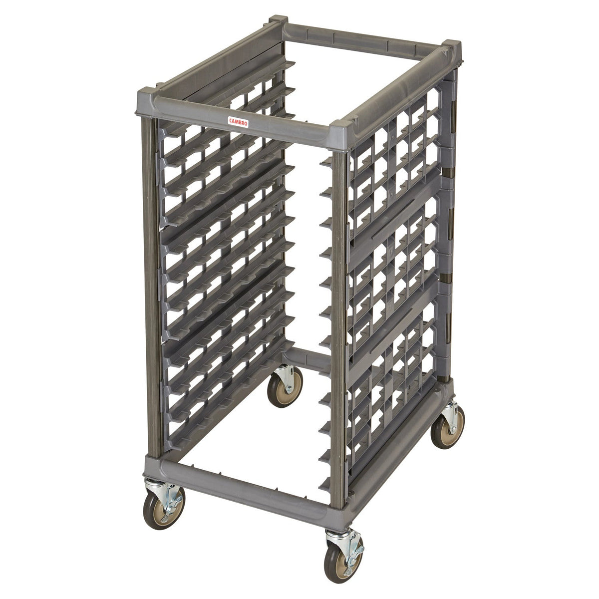 Cambro UPR1826HP12580 Ultimate Sheet Pan Rack, Half Size, 12 Pans - Brushed Graphite