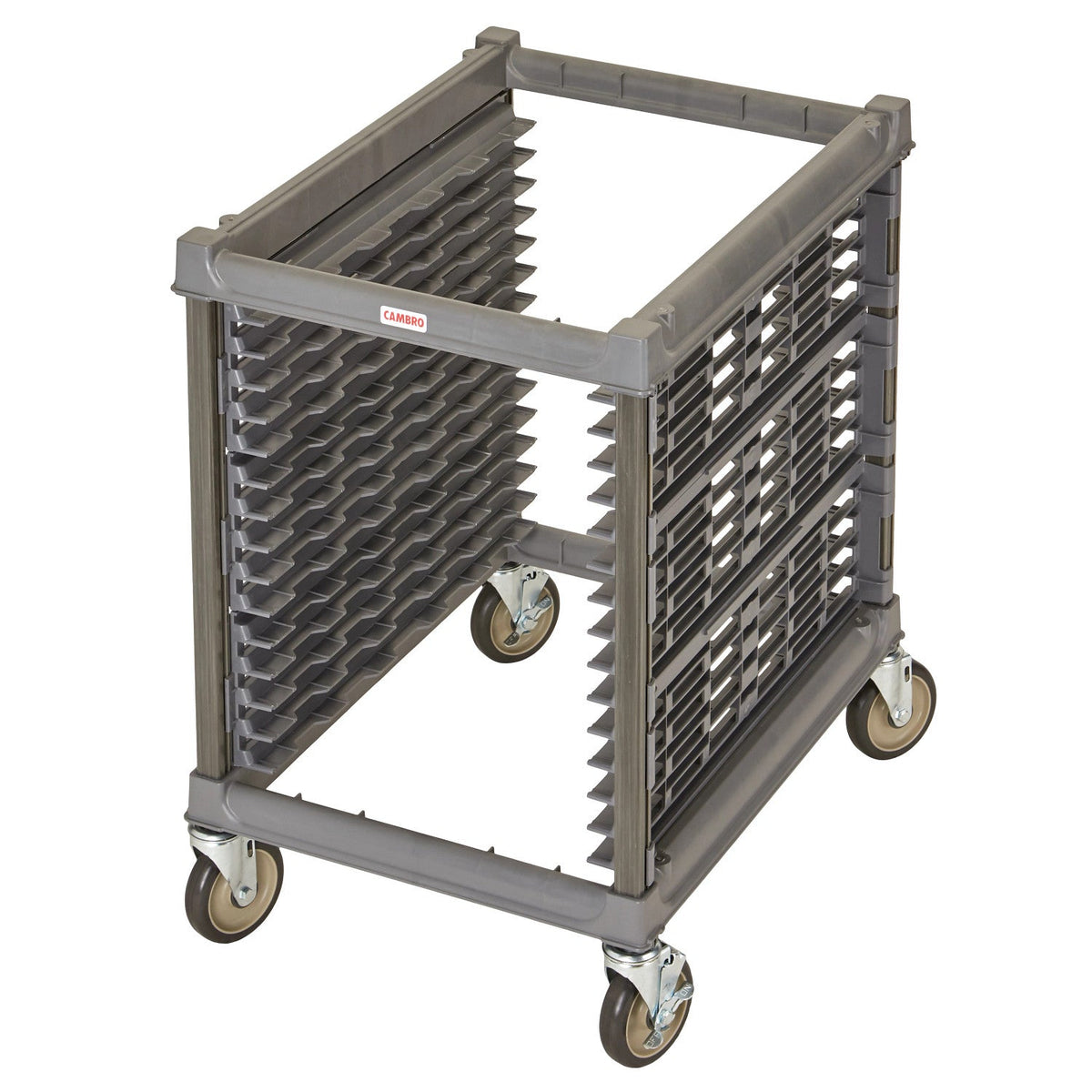 Cambro UPR1826U15580 Ultimate Sheet Pan Rack, Undercounter, 15 Pans - Brushed Graphite