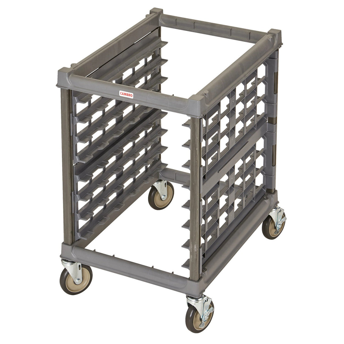 Cambro UPR1826U8580 Ultimate Sheet Pan Rack, Undercounter, 8 Pans - Brushed Graphite