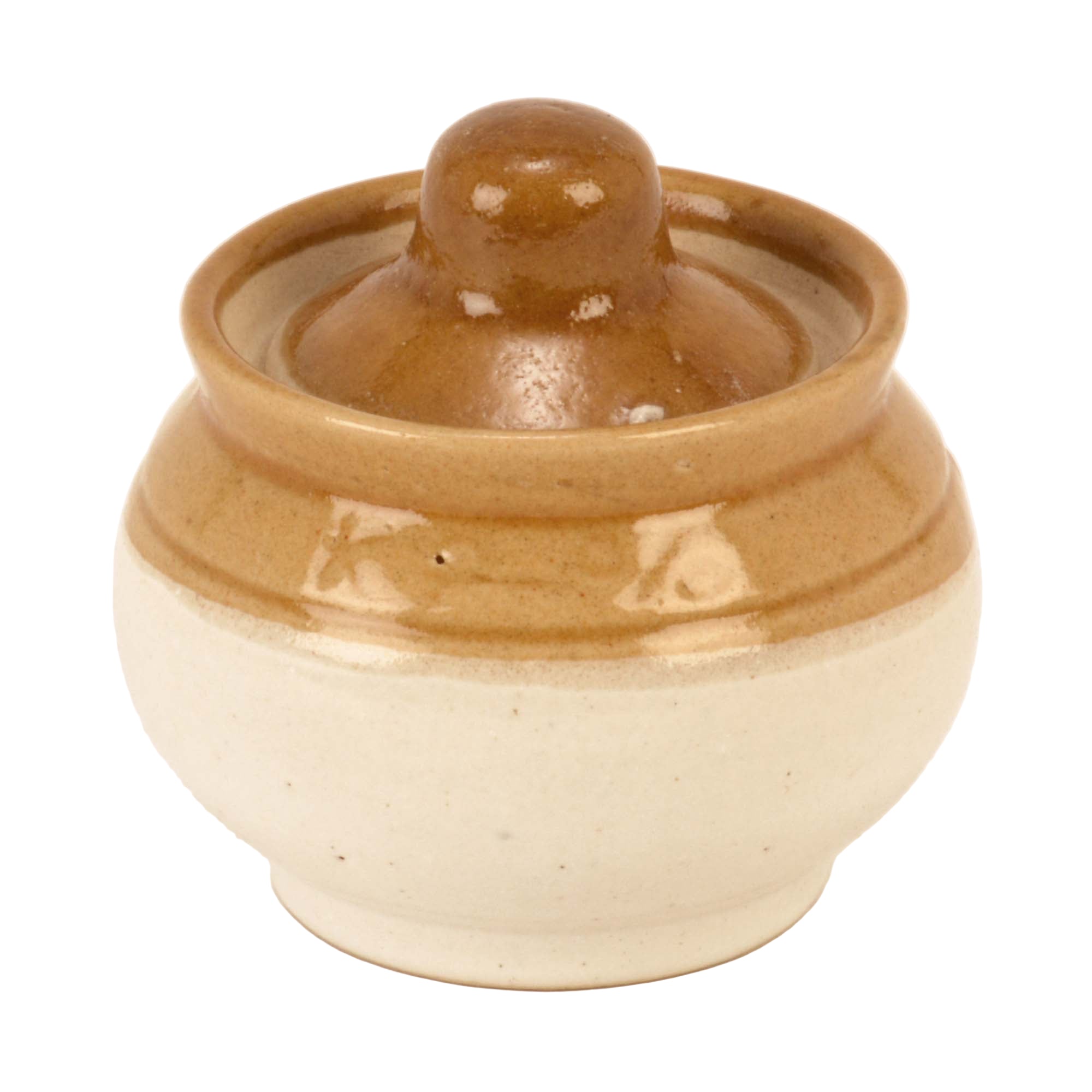 Ceramic Handi Pickle Matka Jar # 1 - 28 Oz.