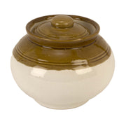Ceramic Handi Pickle Matka Jar # 10 - 7 Qt