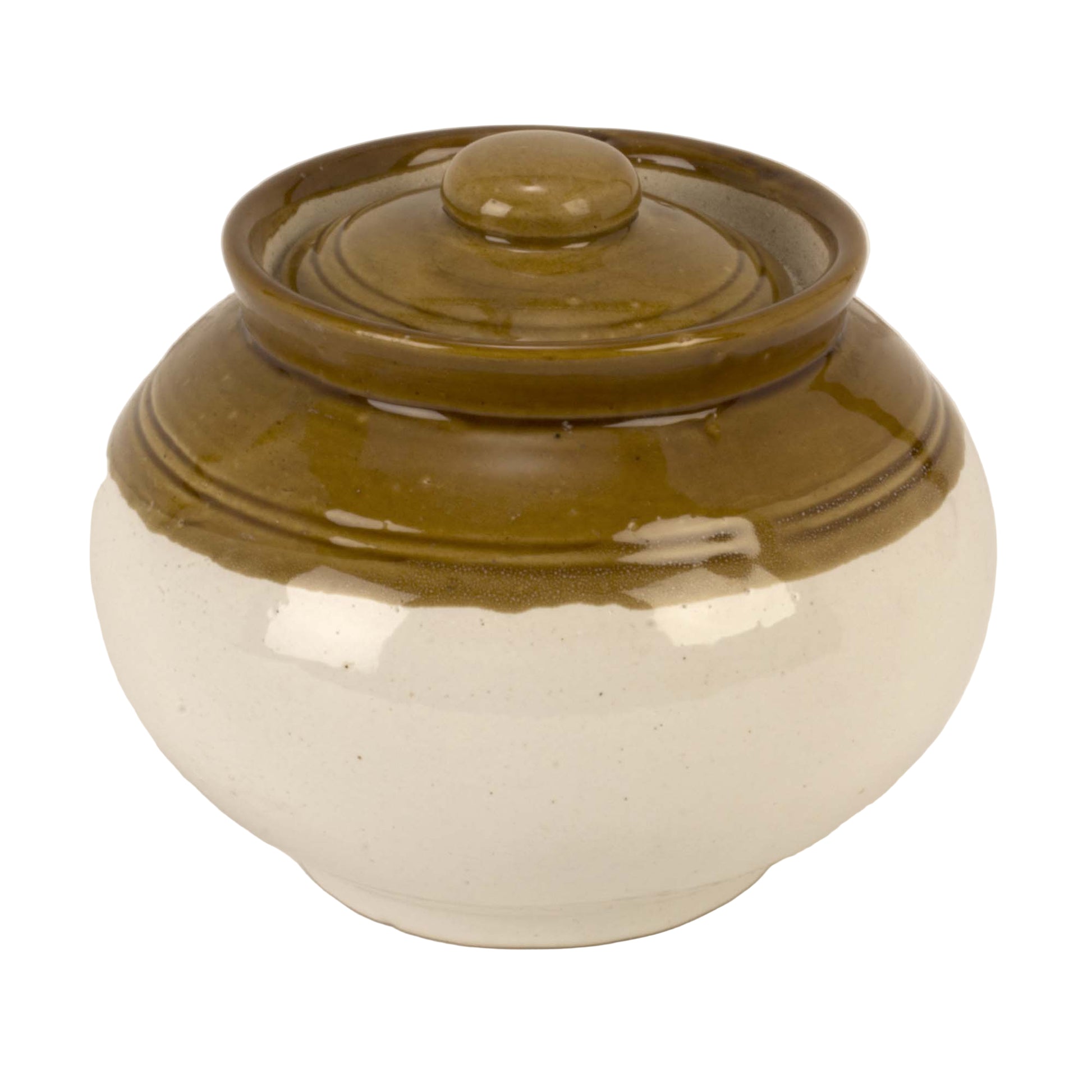 Ceramic Handi Pickle Matka Jar # 10 - 7 Qt