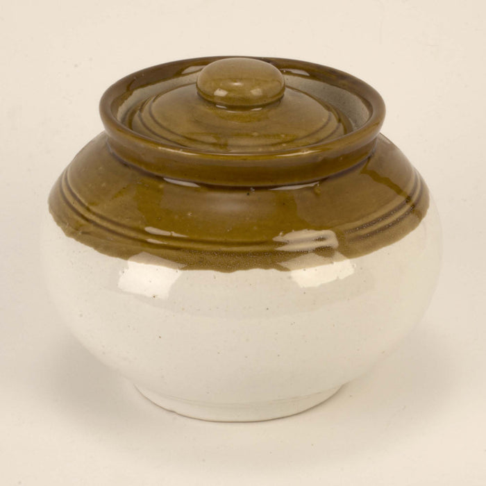 Ceramic Handi Pickle Matka Jar # 1 - 28 Oz.