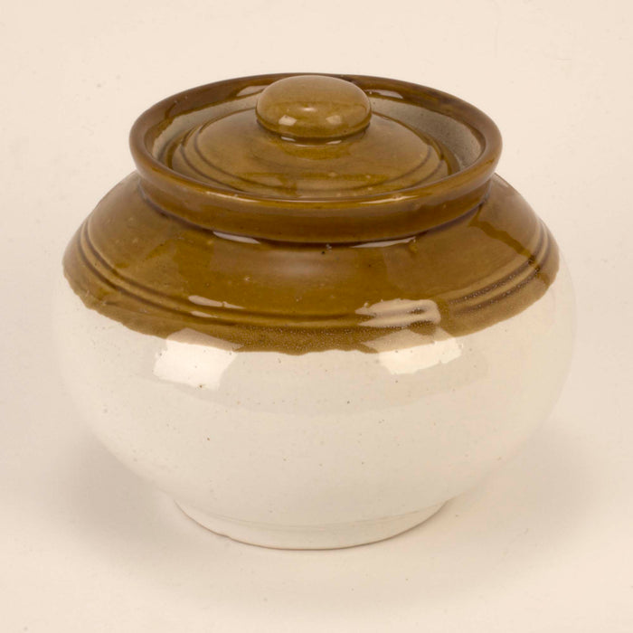 Ceramic Handi Pickle Matka Jar # 10 - 7 Qt