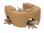 Stainless Steel Tava Stand in Clay finish - 15 Inch