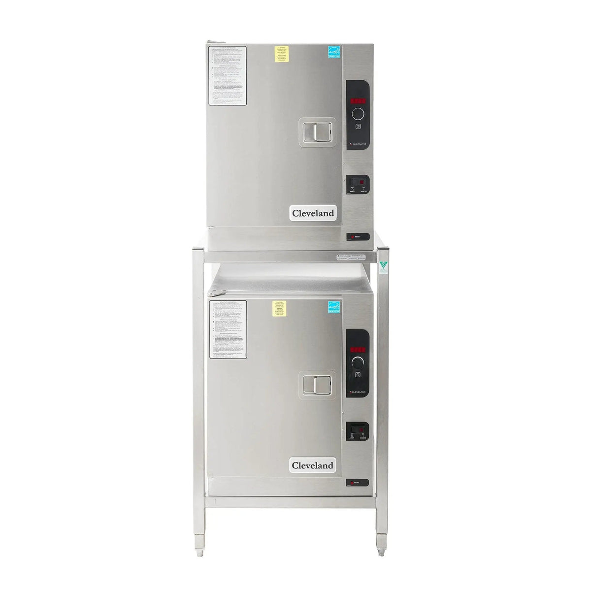 Cleveland (2) 22CET66.1 (12) Pan Convection Steamer - Stand, 208v/1ph by Cleveland (cleveland-2-22cet66-1-12-pan-convection-steamer-stand-208v-1ph)