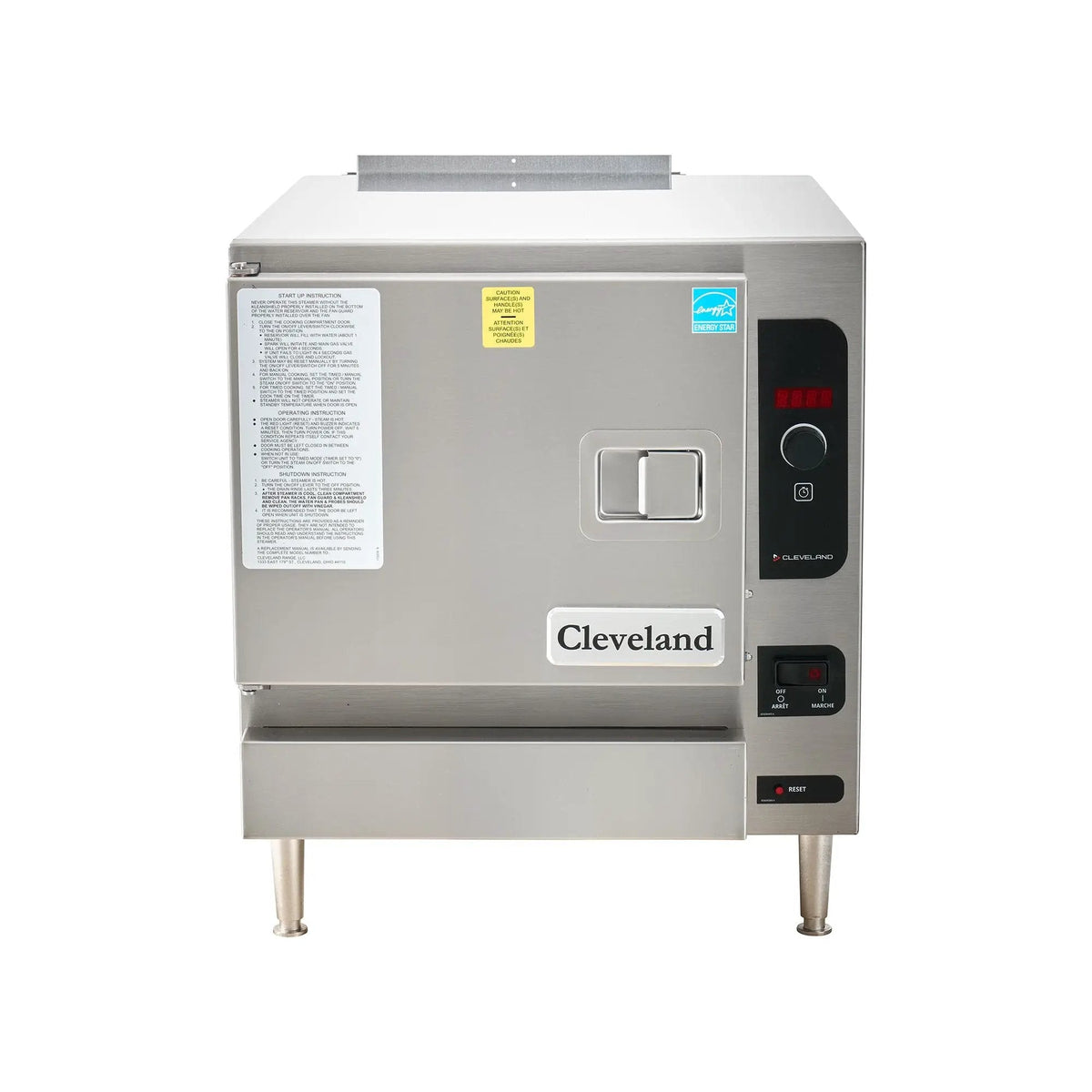 Cleveland 22CGT3.1 SteamChef™ (3) Pan Convection Steamer - Countertop, Natural Gas by Cleveland (cleveland-22cgt3-1-steamchef™-3-pan-convection-steamer-countertop-natural-gas)