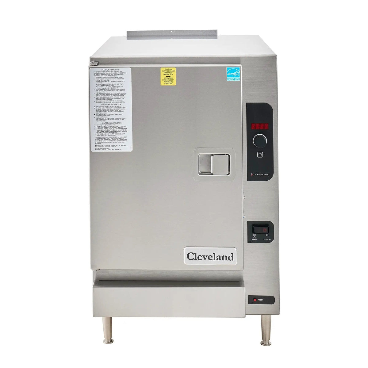 Cleveland 22CGT6.1 SteamChef™ (6) Pan Convection Steamer - Countertop, Natural Gas by Cleveland (cleveland-22cgt6-1-steamchef™-6-pan-convection-steamer-countertop-natural-gas)