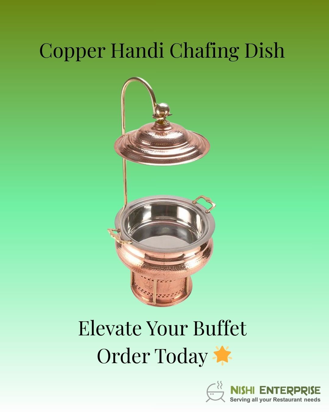 Copper Stainless Steel Water Glass Tumbler 12 Oz.