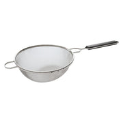 Mesh Strainer, 10.25" Bowl, Single Fine Mesh, SS, Plastic Handle by Winco (mesh-strainer-10-25-bowl-single-fine-mesh-ss-plastic-handle)