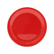 Thunder Group CR109PR, 9" NARROW RIM PLATE, PURE RED, Melamine, NSF, Case Pack of 12