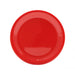 Thunder Group CR109PR, 9" NARROW RIM PLATE, PURE RED, Melamine, NSF, Case Pack of 12