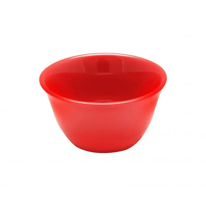 Thunder Group CR303PR, 7 OZ, 4" BOUILLON CUP, PURE RED, Melamine, NSF, Case Pack of 12