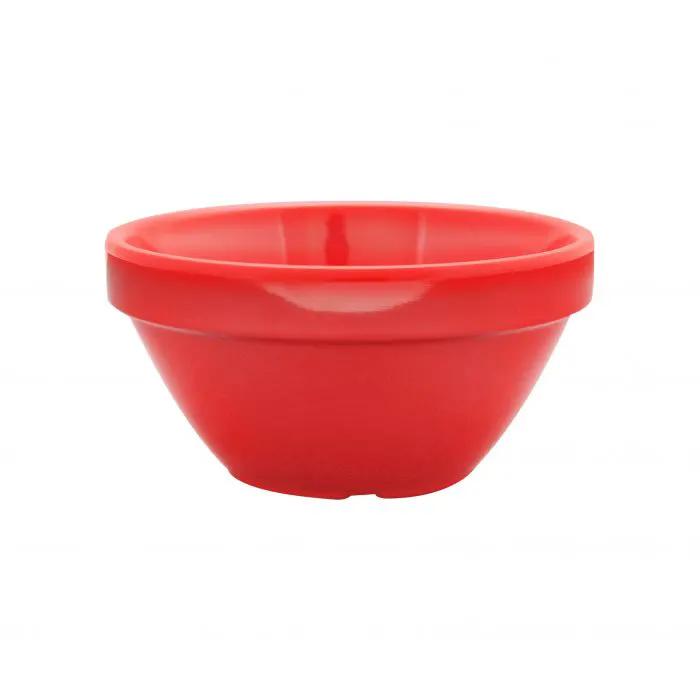 Thunder Group CR313PR, 8 OZ, 4 1/4" BOUILLON MUG, PURE RED, Melamine, NSF, Case Pack of 12