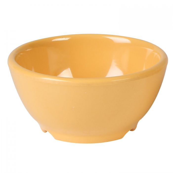 Thunder Group CR5804YW, 10 OZ, 4 5/8" SOUP BOWL, YELLOW, Melamine, NSF, Case Pack of 12