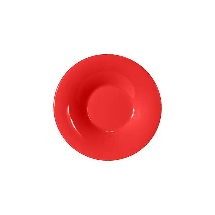 Thunder Group CR5810PR, 12 OZ, 10 1/4 PASTA BOWL, PURE RED, Melamine, NSF, Case Pack of 12