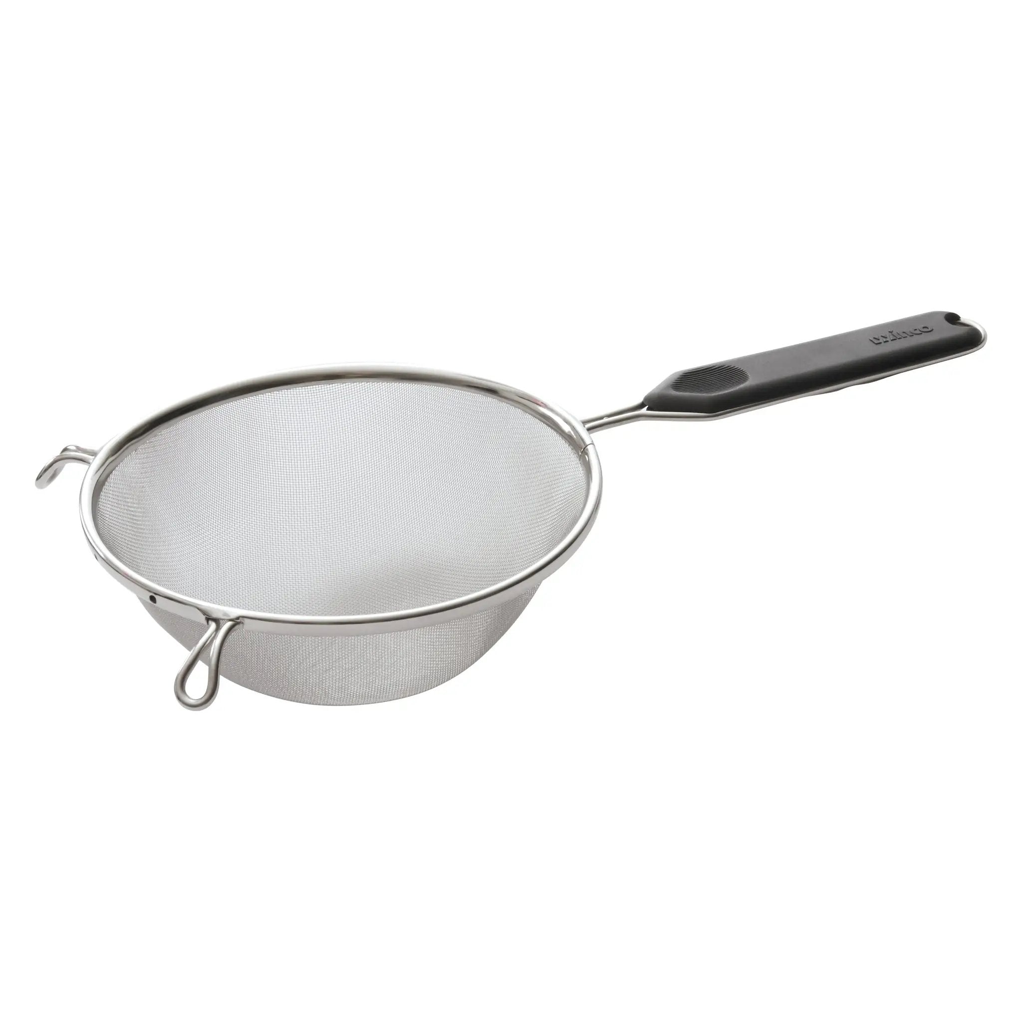 Mesh Strainer, 6.25" Bowl, Single Fine Mesh, SS, Plastic Handle by Winco (mesh-strainer-6-25-bowl-single-fine-mesh-ss-plastic-handle)