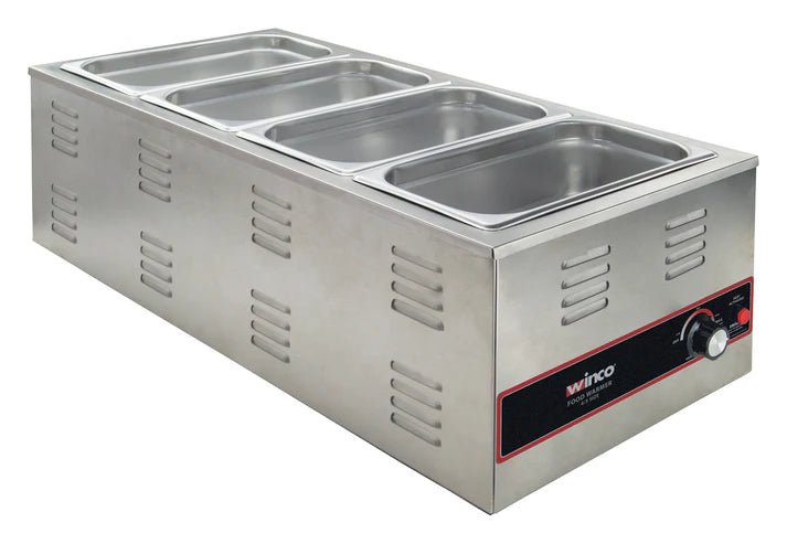 Electric Food Warmer,4/3RDS Size, 27" x 12" Opening, 1500W, 120V