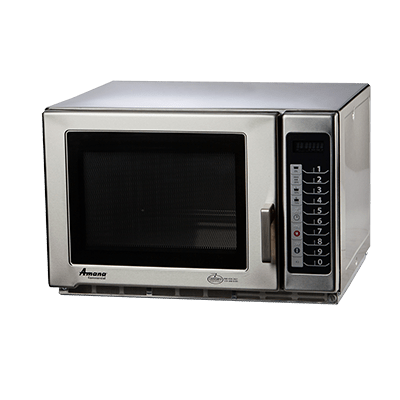 Amana Medium Duty RFS12TS, 1200 Watts, 1.2 cu.ft. Microwave Oven with Push Button Controls