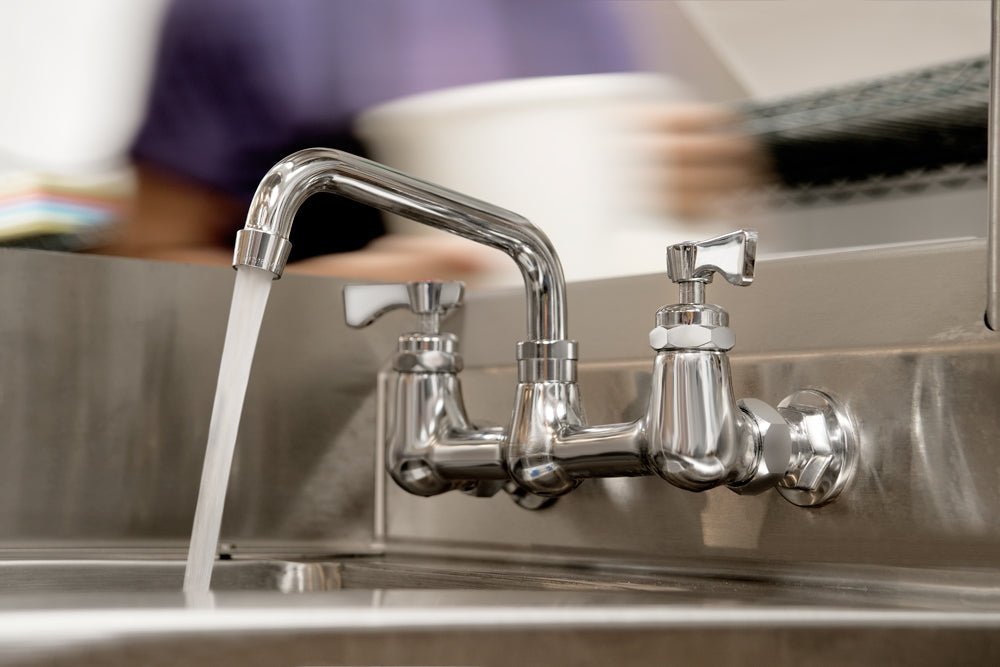 Krowne 14 - 816L, Royal Series 8" Center Wall Mount Faucet with 16" Spout