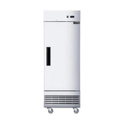 Dukers Appliance Co D28EF 28" 1-Solid Door Reach-In Freezer, Bottom Mounted, Stainless Steel, 16 cu. ft. Product Image