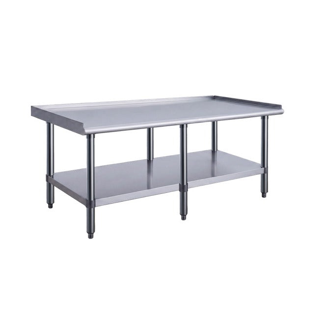 Dukers DCES-3060 60in. x 30in. Stainless Steel Equipment Stand with Undershelf, 24in. High, NSF