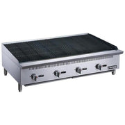 Dukers DCCB48 48-inch heavy duty radiant gas countertop broiler