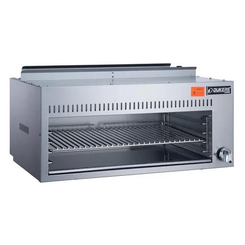 Dukers DCCM36 36-inch single burner gas cheese melter for commercial kitchens