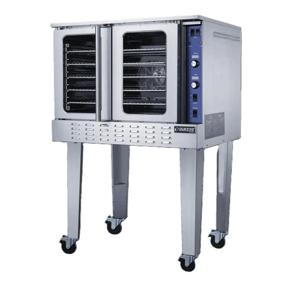 Dukers DCCOG1 single gas convection oven, stainless steel commercial kitchen equipment