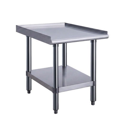 Dukers DCES-3024 24in. x 30in. Stainless Steel Equipment Stand with Undershelf, 24in. High, NSF