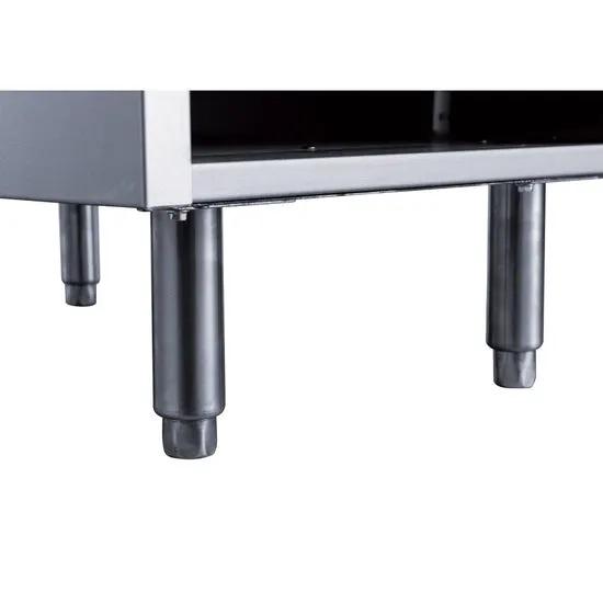 Stainless steel body construction of Dukers DCSPB2 stock pot range