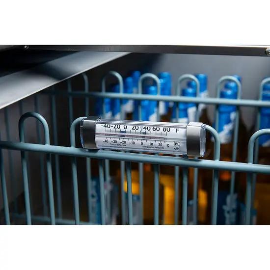Dukers DHBC50 commercial chest cooler interior stainless steel liner and cooling system