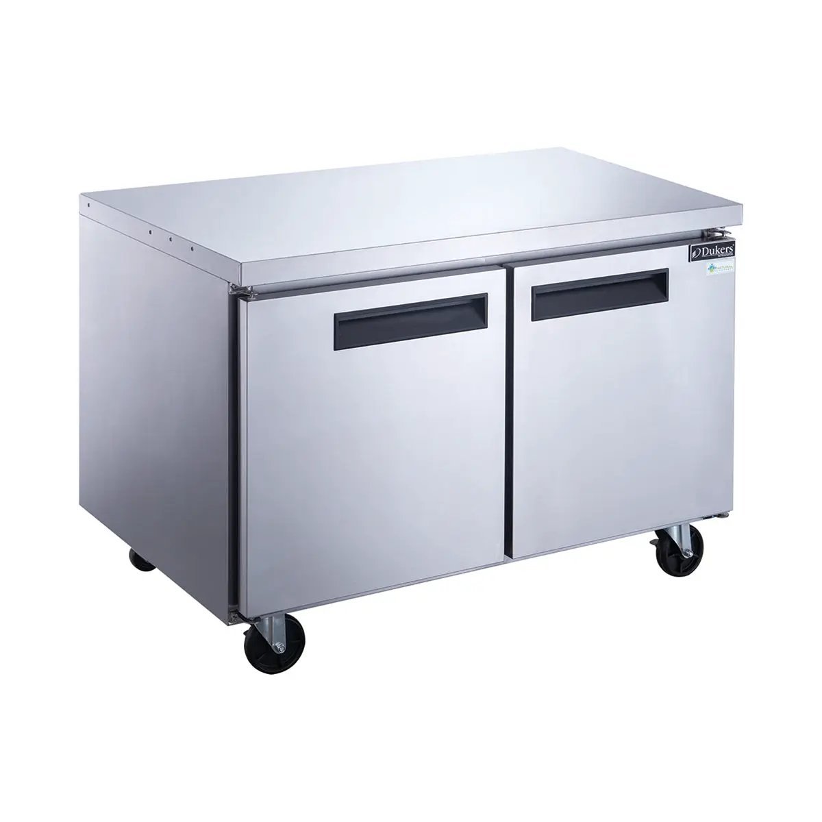 Dukers Appliance Co DUC36R 36" 2-Doors Undercounter Refrigerator, Stainless Steel, 9.6 cu. ft.