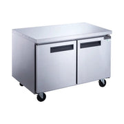Dukers Appliance Co DUC36R 36" 2-Doors Undercounter Refrigerator, Stainless Steel, 9.6 cu. ft.