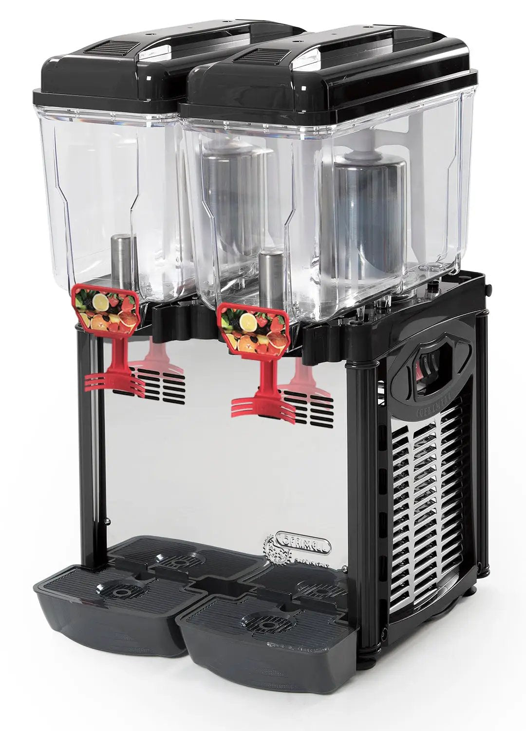 Eurodib CD2J110 2-Tank Commercial Refrigerated Juice Dispenser