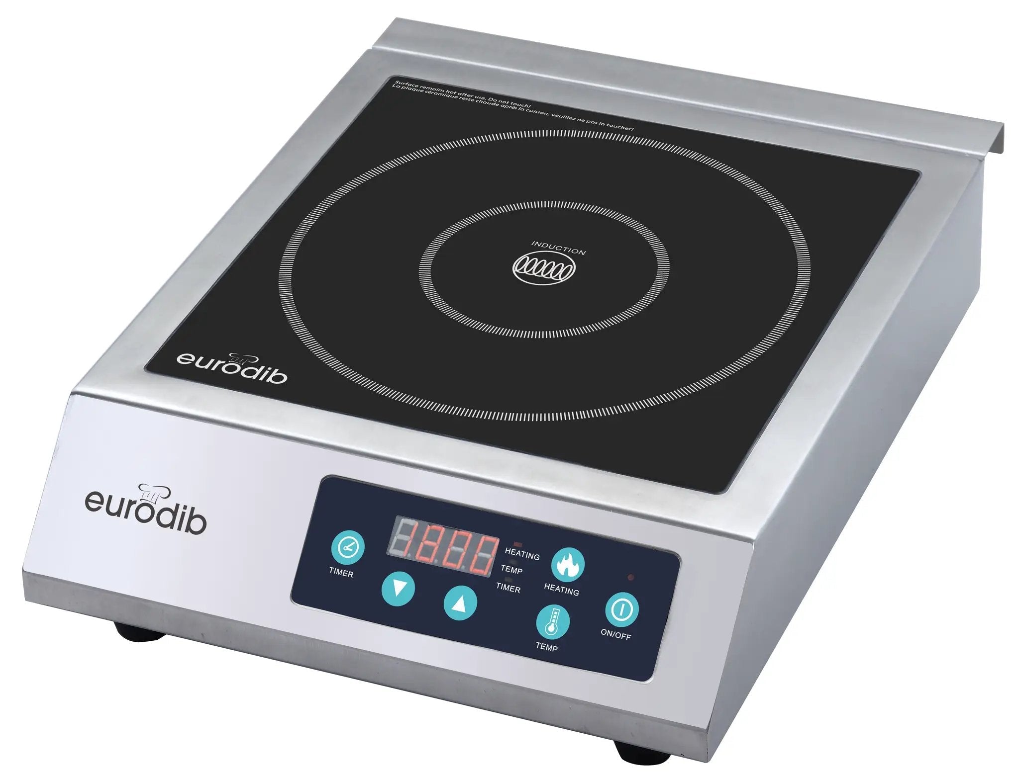 Eurodib CI3500 commercial single-burner induction cooker 3500W 240V