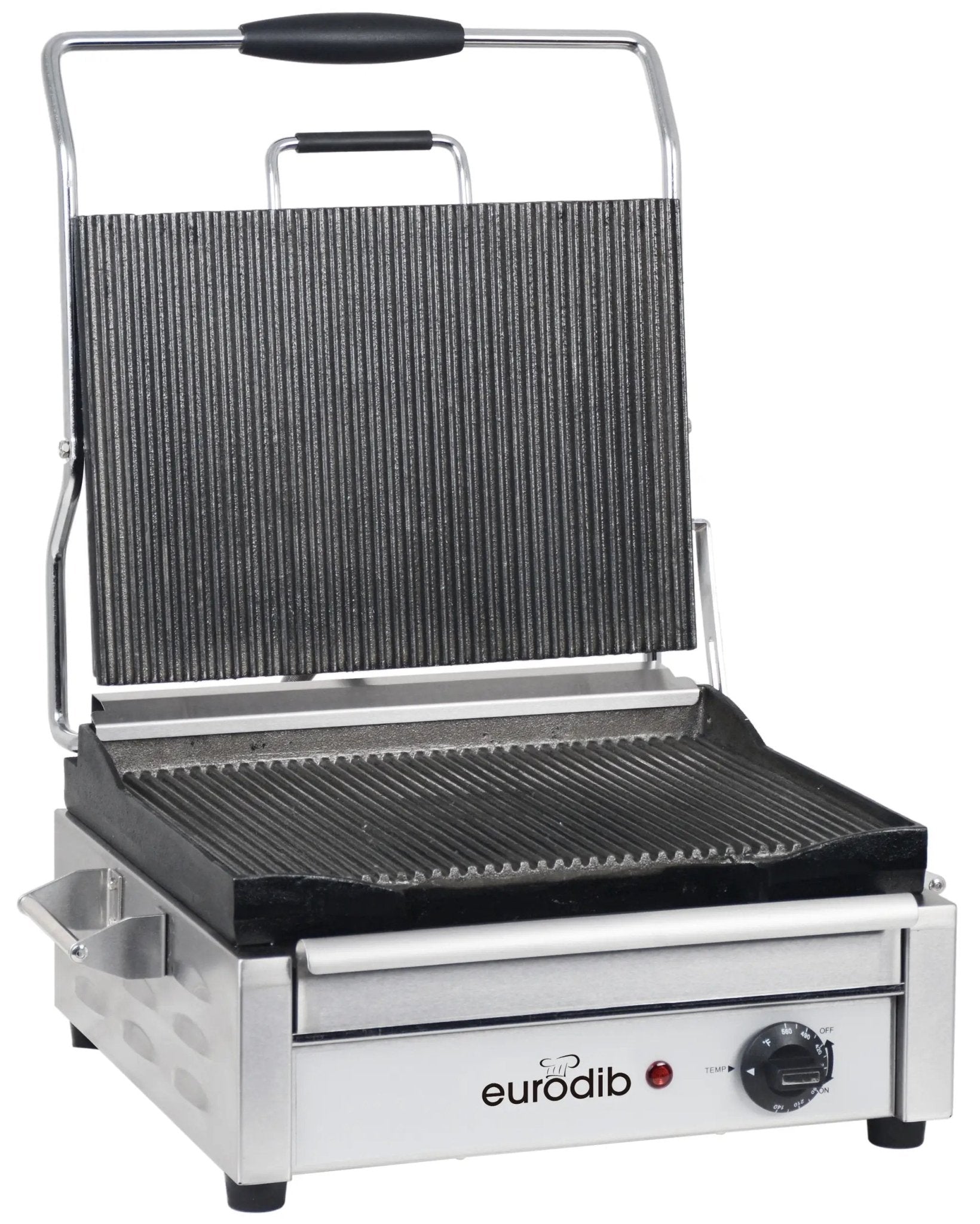 Eurodib SFE02345120 10x15-Inch Commercial Panini Grill 120V