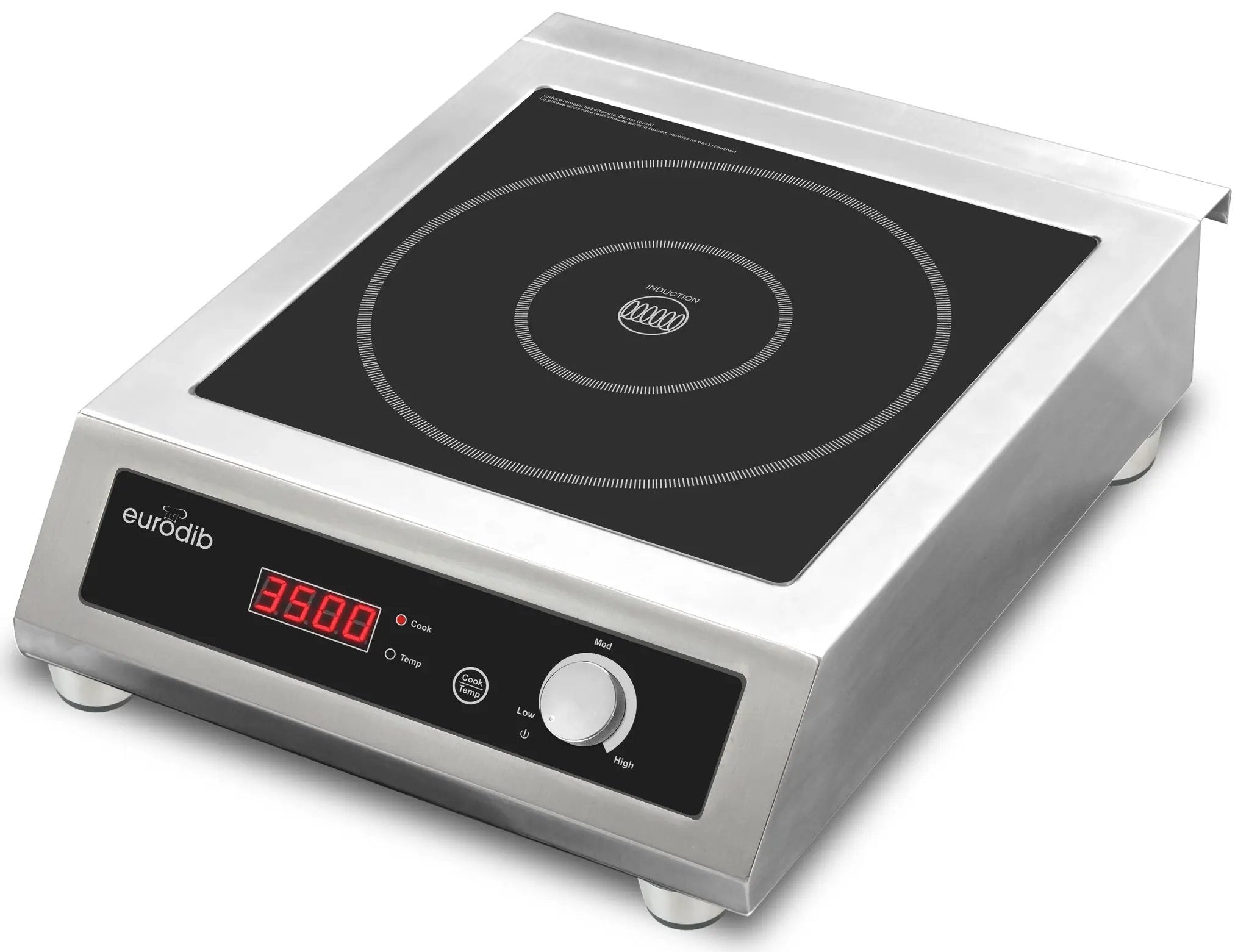 Eurodib SWI3500 large commercial countertop induction cooker 3500W 240V