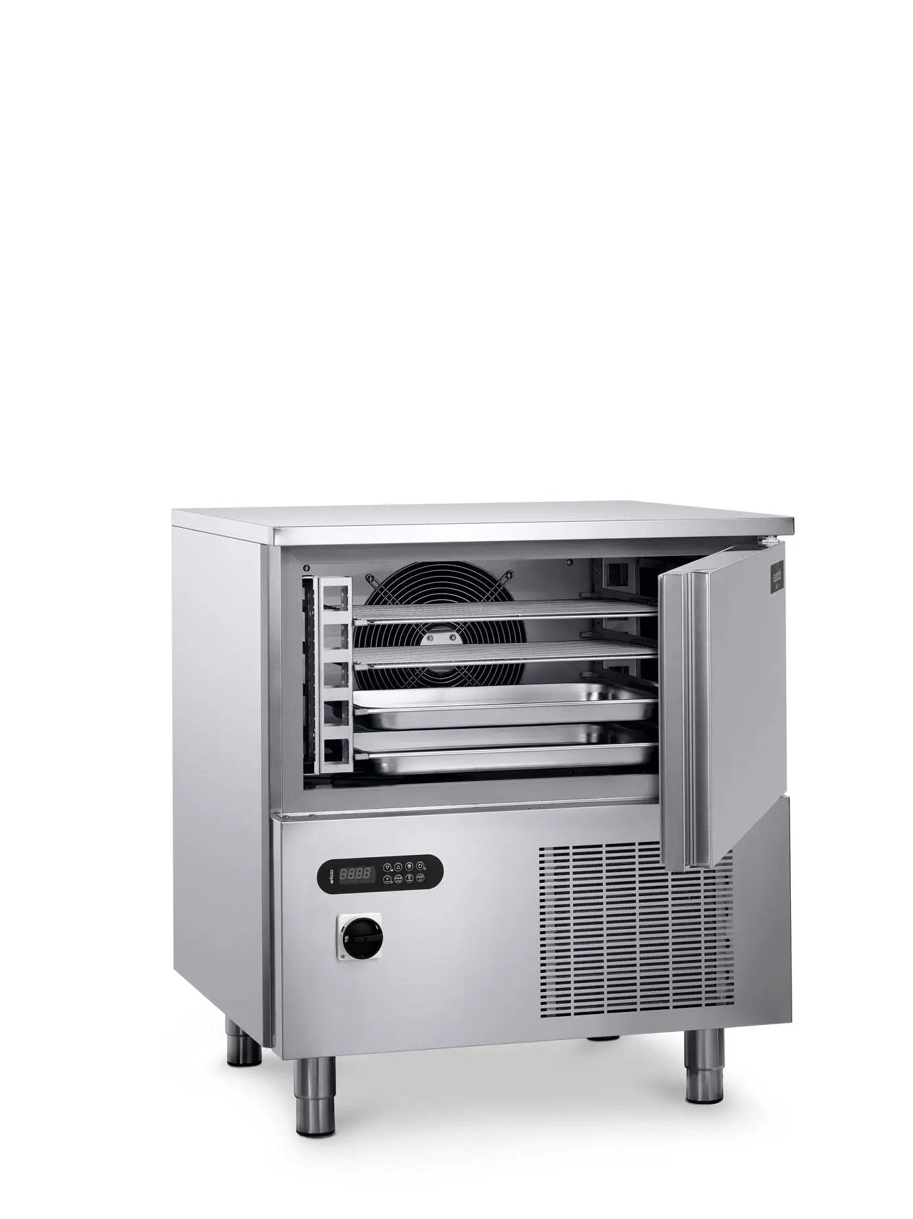 Gemm BCB05US 5-tray stainless steel commercial blast chiller and shock freezer 120V