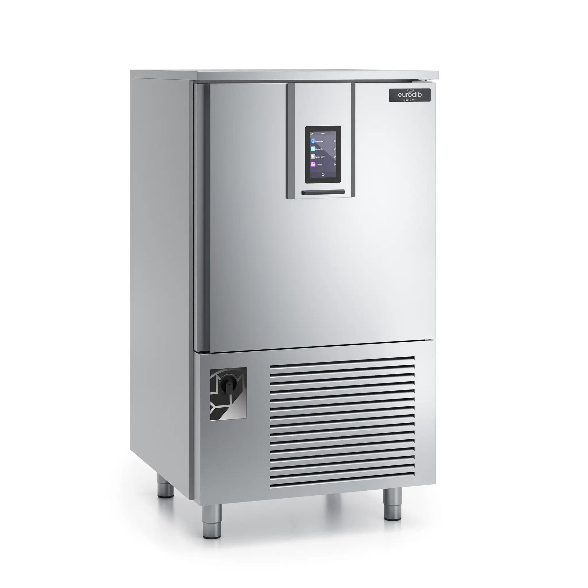 Gemm BCT10US220 touch panel 10-tray commercial blast chiller and shock freezer 230V single-phase