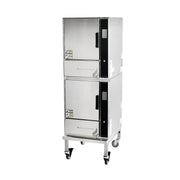 Groen (2)GSSP-BL-5ES 10-Pan SmartSteam Pro Convection Steamer - Double Stacked, Stand, Boilerless, 208V 1-Phase