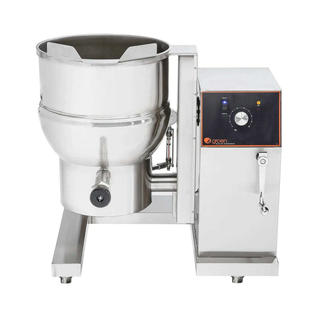 Groen DEE/4-20A 20 Gallon Steam Jacketed Kettle - Manual Tilt, 208V 1-Phase
