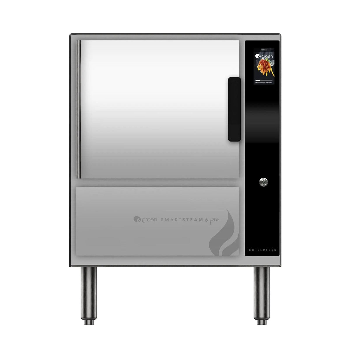 Groen GSSP-BL-3E 3-Pan SmartSteam Pro Convection Steamer - Countertop, Boilerless, Programmable Delime, 208V 1-Phase