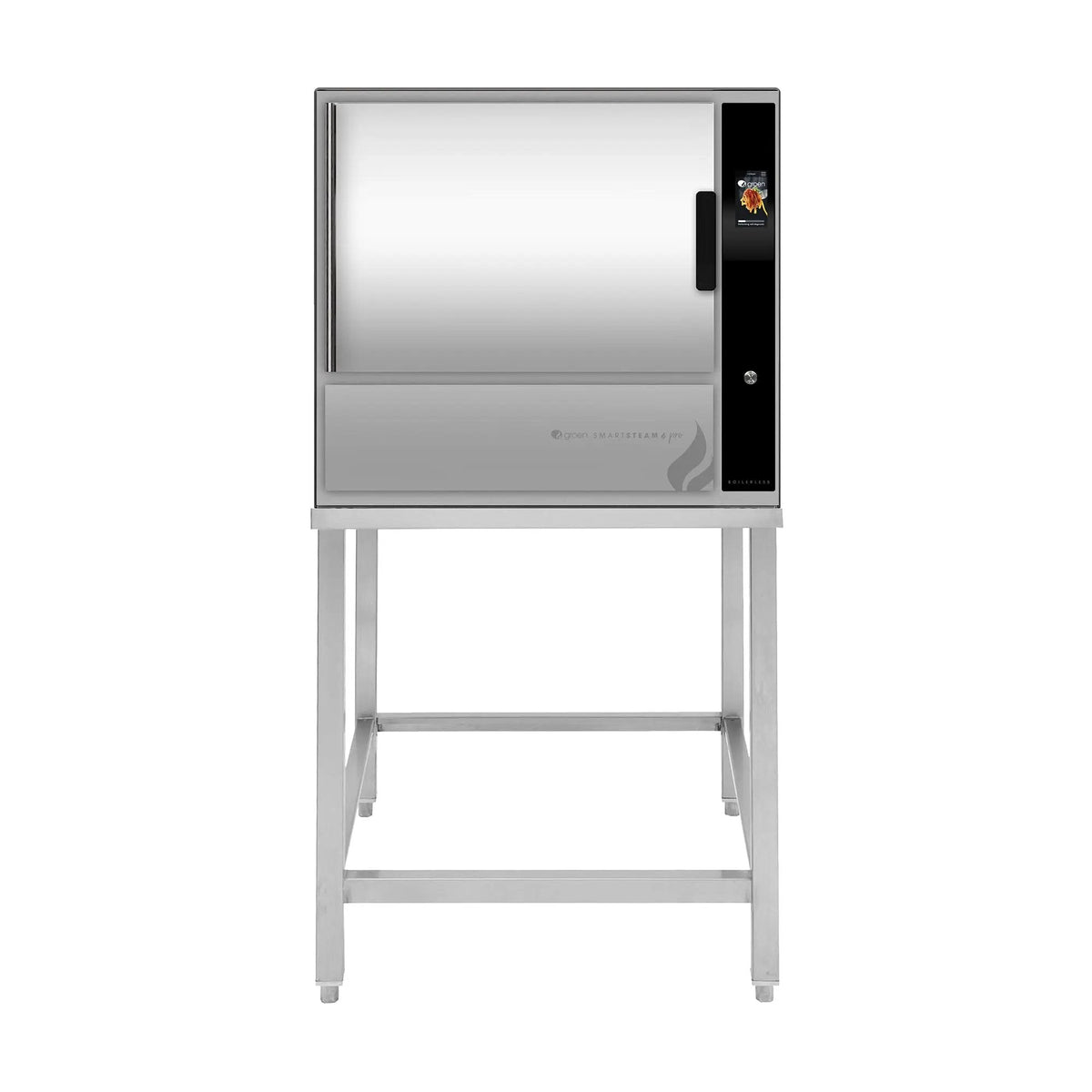 Groen GSSP-BL-3GS 3-Pan SmartSteam Pro Convection Steamer - Stand, Boilerless, Programmable Delime, Natural Gas