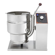 Groen TDB-20A 5 Gallon Steam Jacketed Kettle - 2/3 Jacket, Manual Tilt, Countertop, 208V 1-Phase