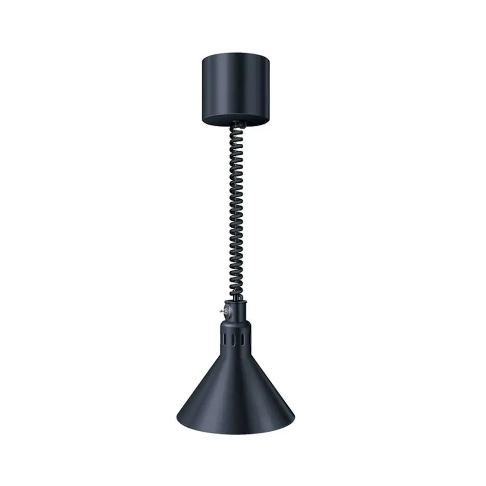 Hatco DL-760-RL Retractable Heat Lamp, Bold Black, 120V Product Image