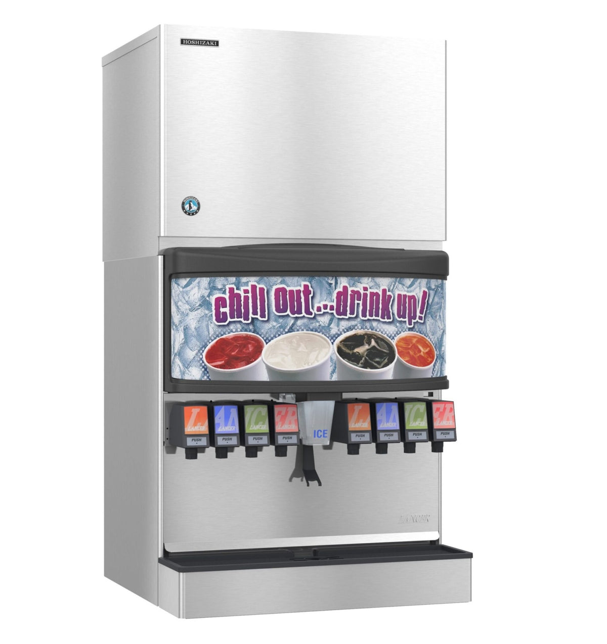 Hoshizaki KMD-530MRJZ Crescent Cube Modular Ice Machine Head
