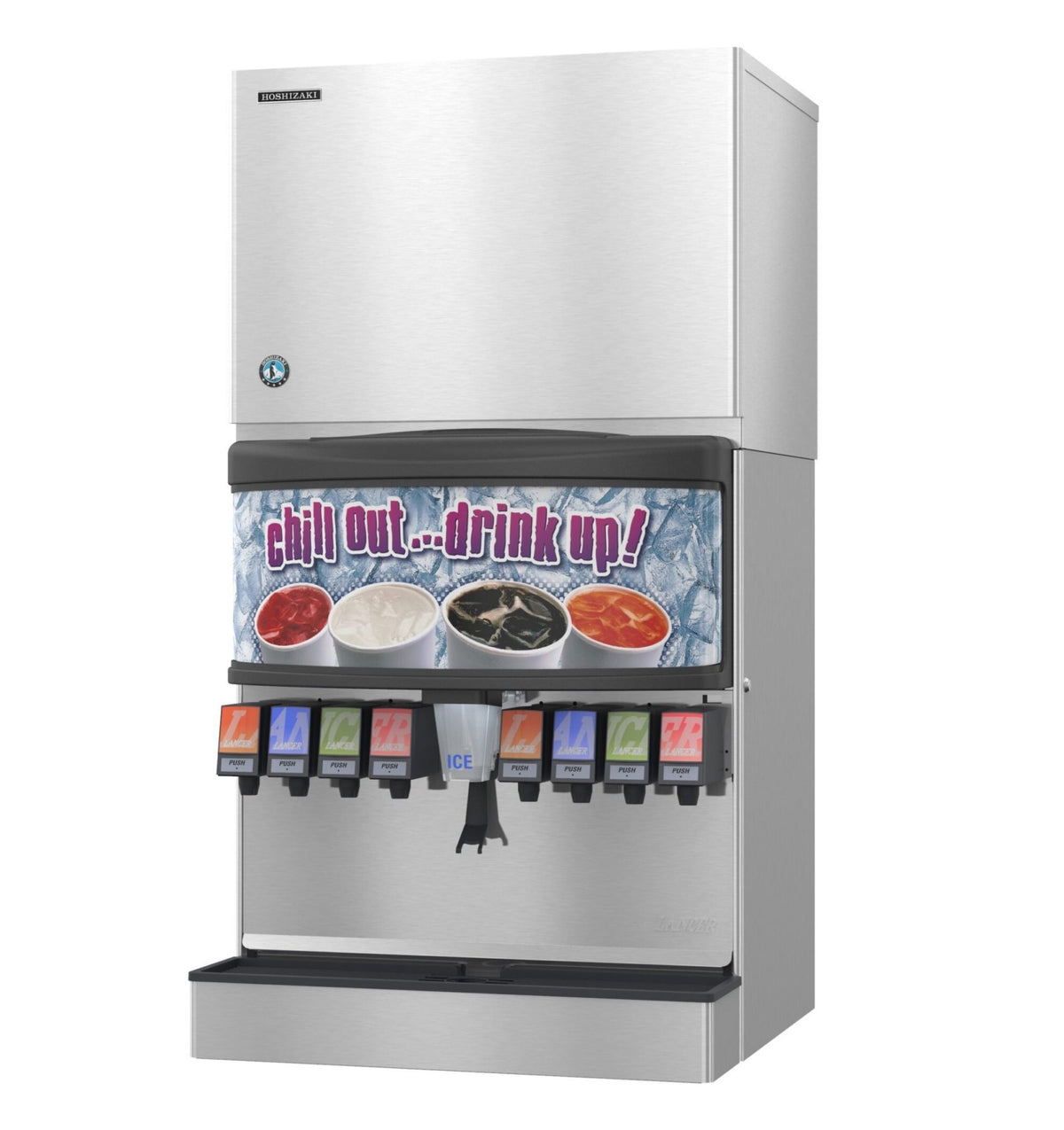 Hoshizaki KMD-530MRJZ Crescent Cube Modular Ice Machine Head